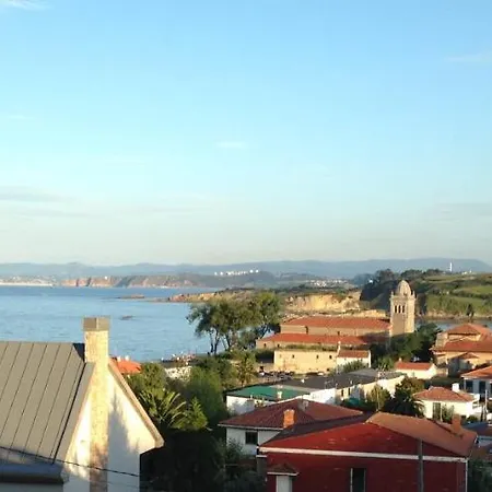 Chalet Con Vistas Al Mar En El Centro De Luanco Feriehus *