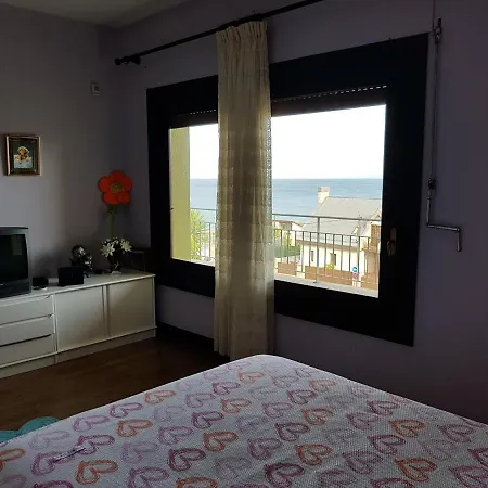 Chalet Con Vistas Al Mar En El Centro De Luanco Feriehus *